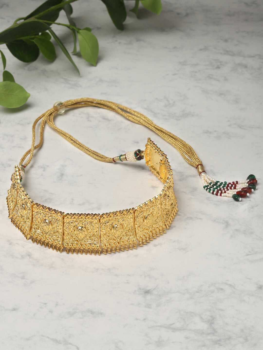 

RITU SINGH Gold-Toned Gold-Plated Handcrafted Necklace