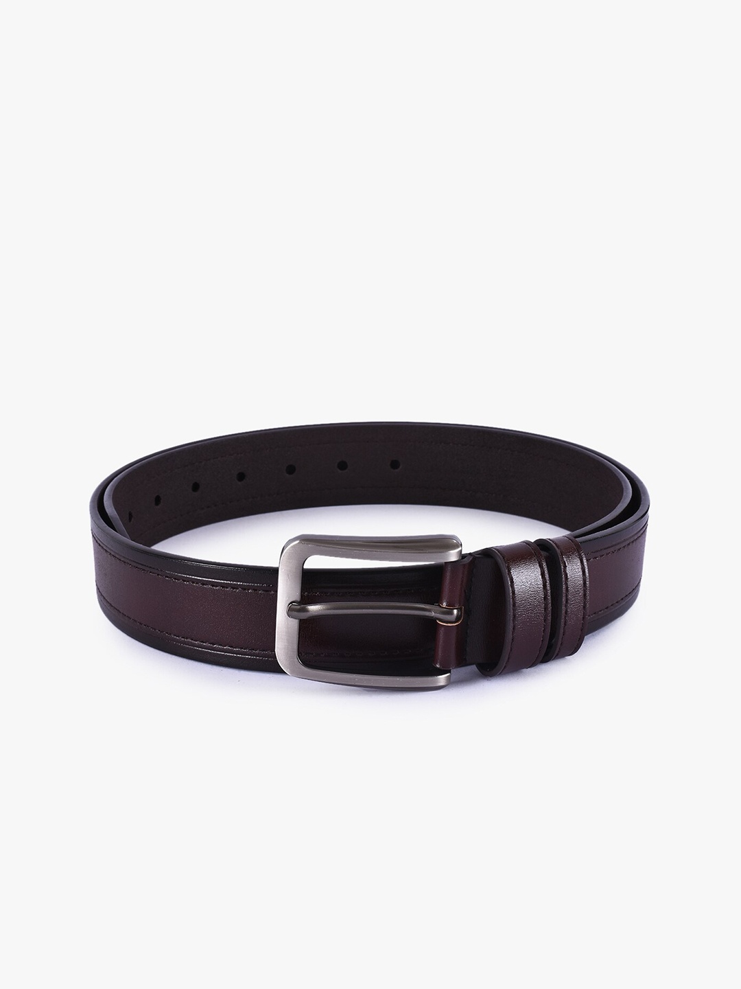 

BuckleUp Men Brown Leather Formal Belt
