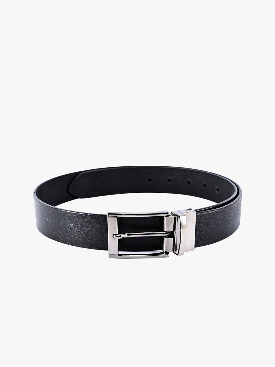 

BuckleUp Men Black Leather Belt