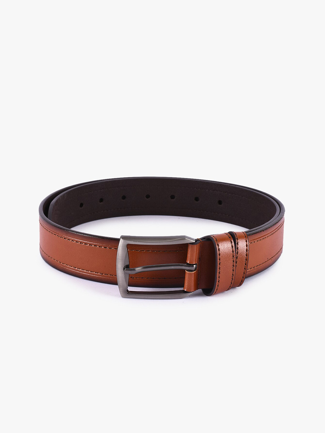

BuckleUp Men Tan Leather Belt