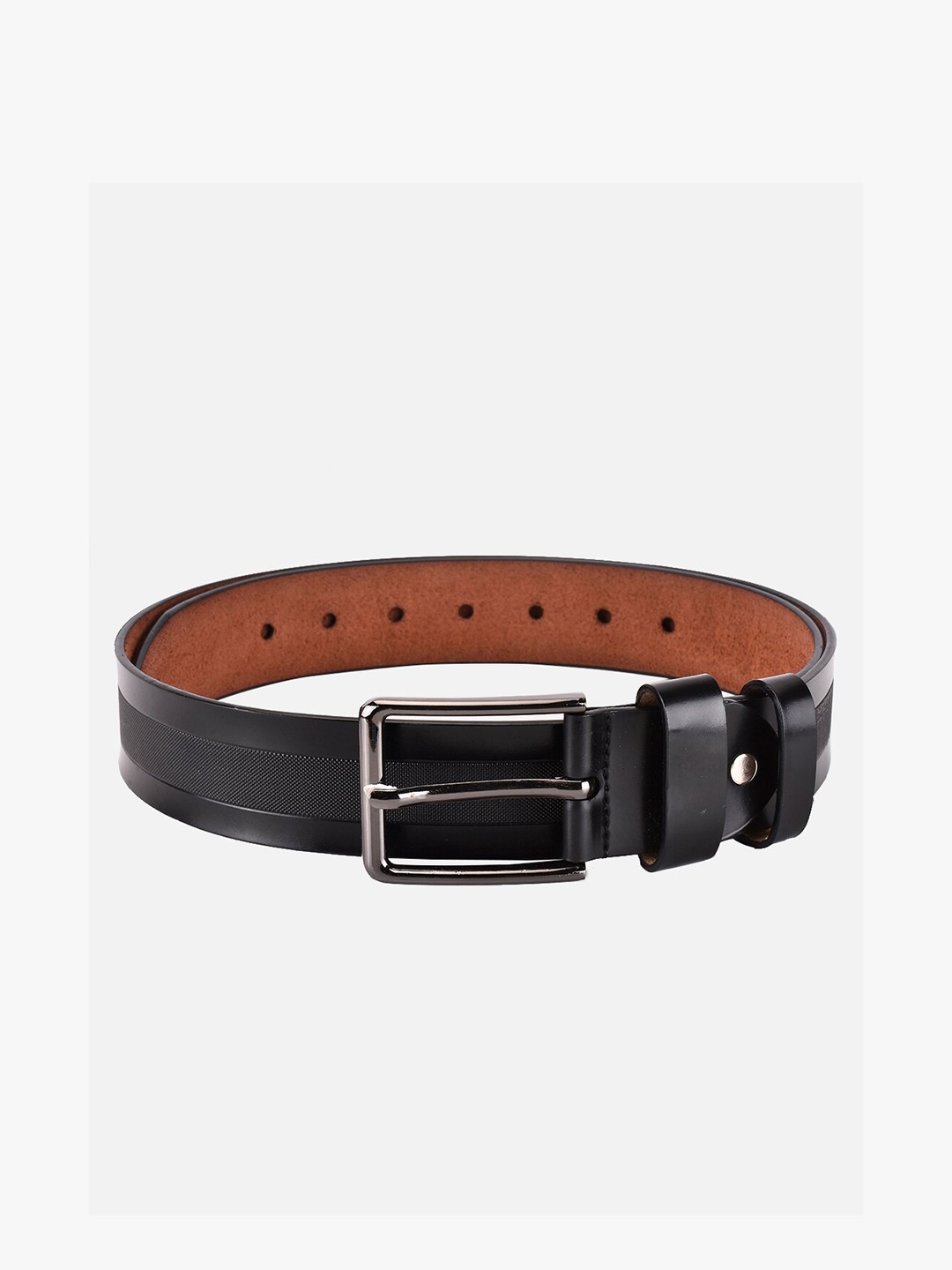 

BuckleUp Men Black Belt