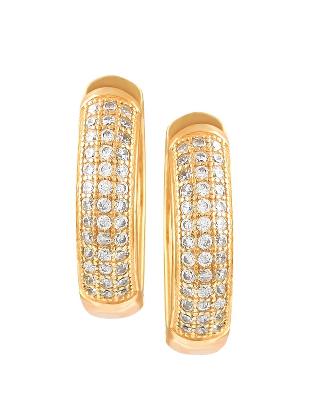 

ZILVER Yellow Classic Hoop Earrings