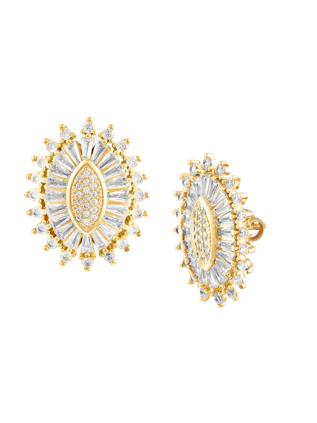 

ZILVER Yellow Classic Studs Earrings