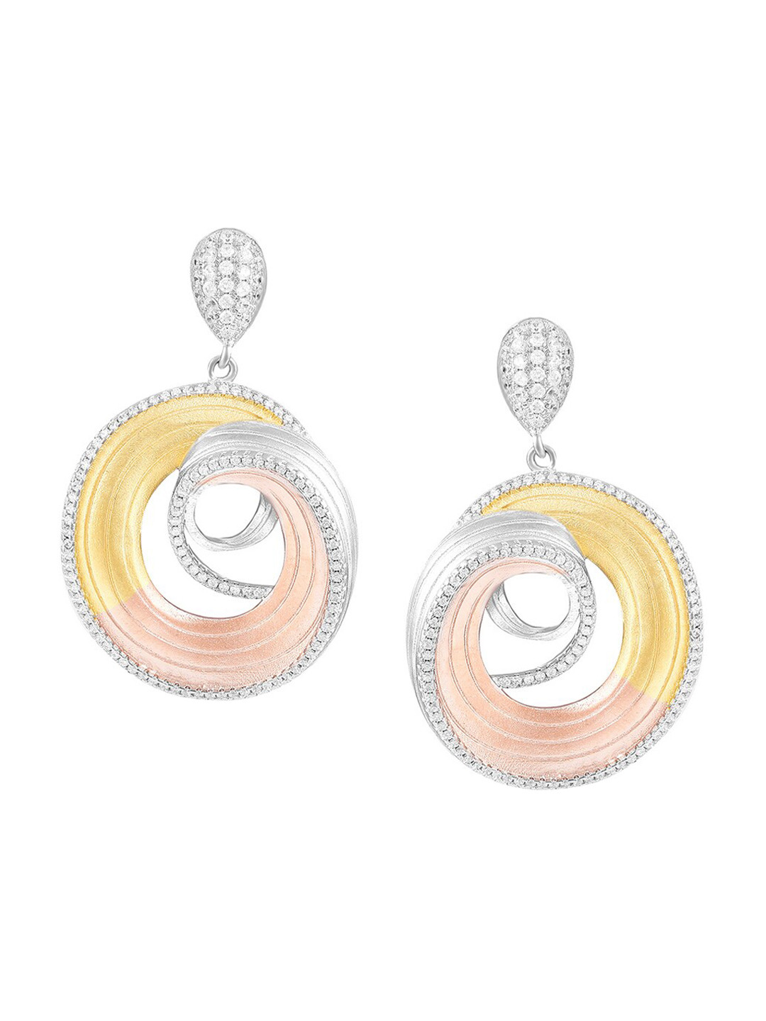 

ZILVER Multicoloured Classic Drop Earrings, Multi