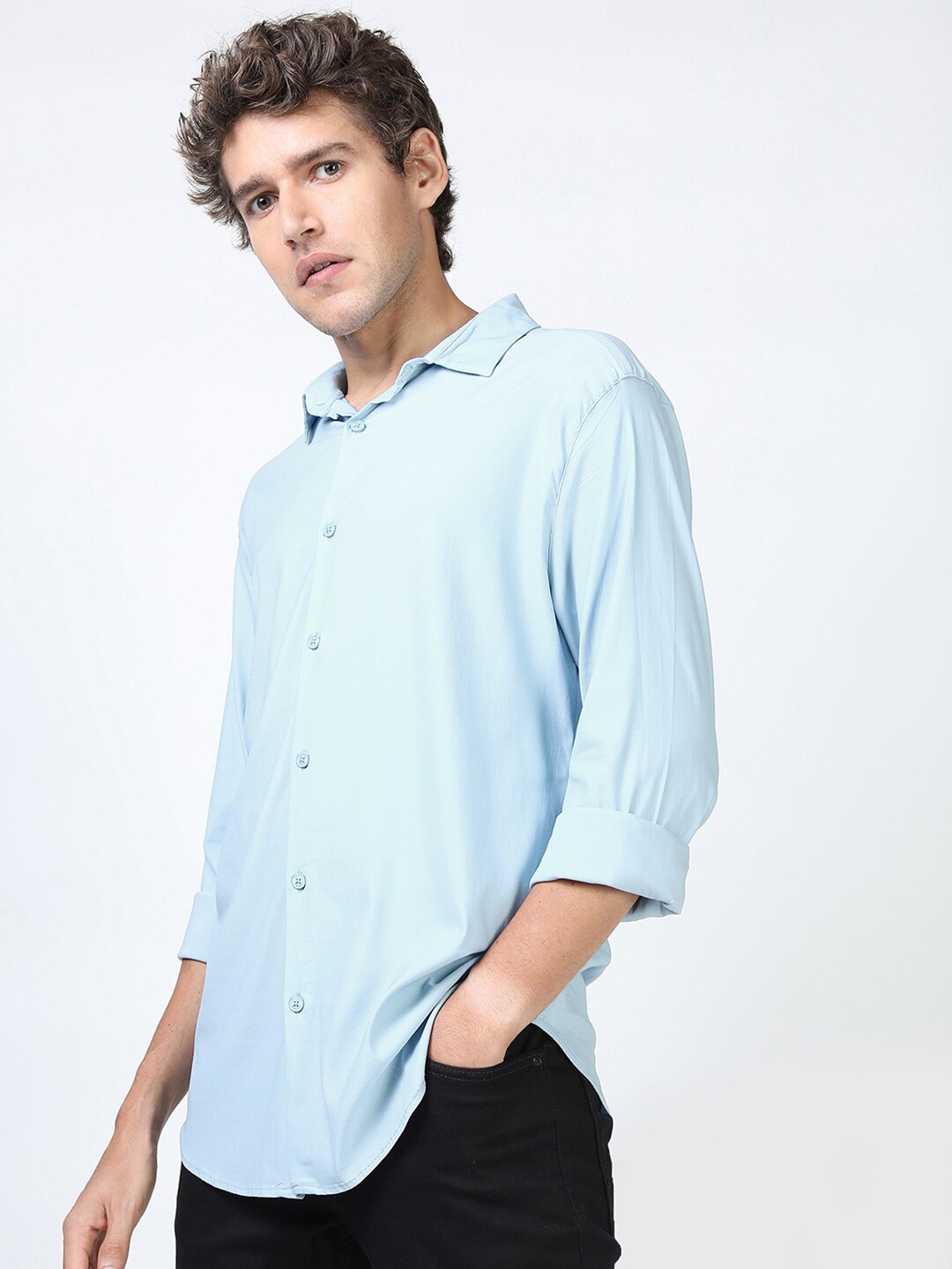 

KETCH Men Blue Slim Fit Casual Shirt