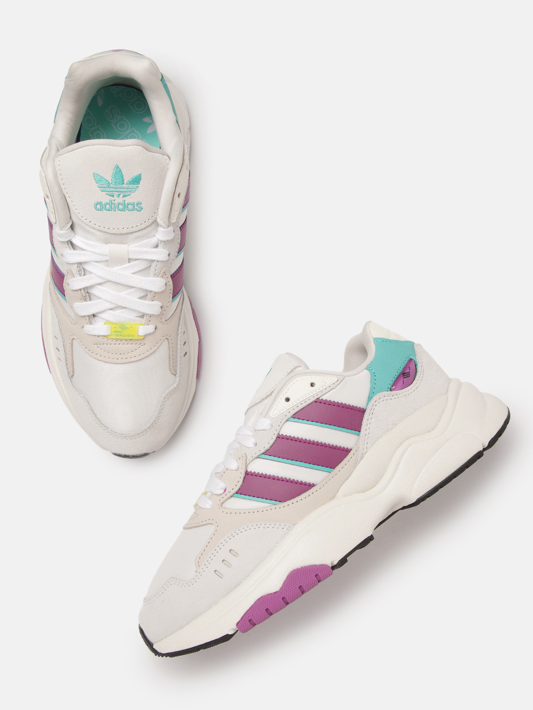 

ADIDAS Originals Men White Retropy F90 Sneakers