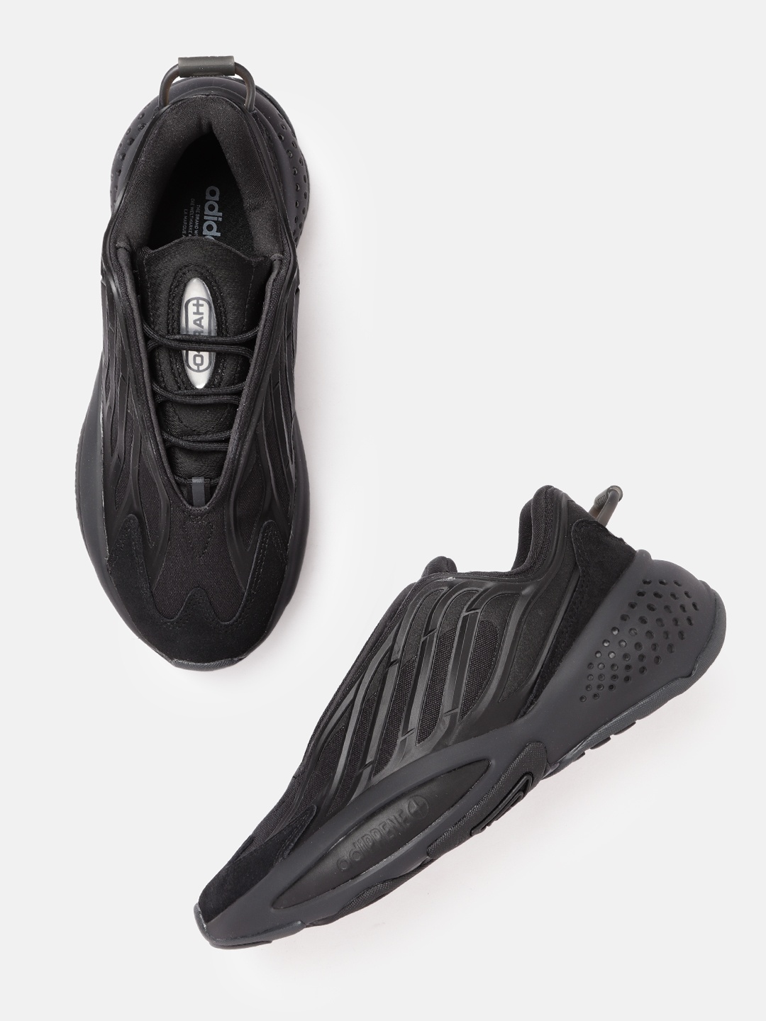 

ADIDAS Originals Men Black Solid Ozrah Leather Sneakers