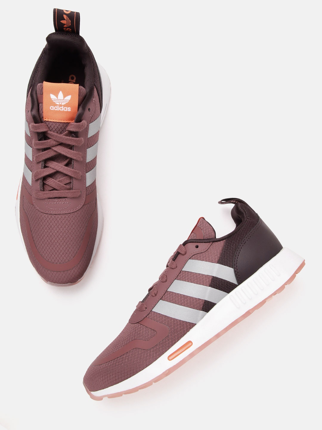 

ADIDAS Originals Men Purple & Grey Woven Design Multix V2 Sneakers