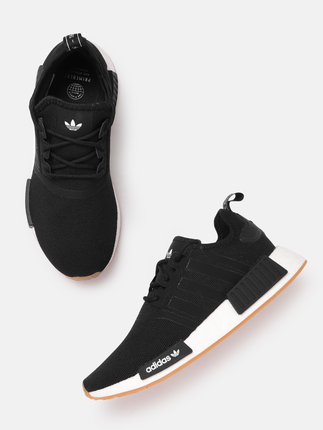 

ADIDAS Originals Men NMD_R1 Shoes, Black