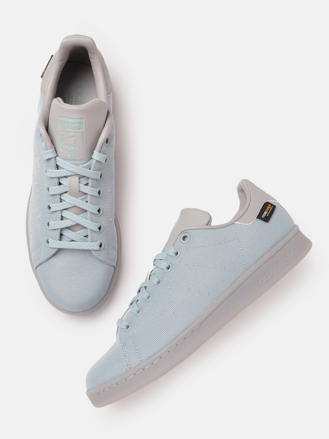 

ADIDAS Originals Men Grey Solid Stan Smith Sneakers