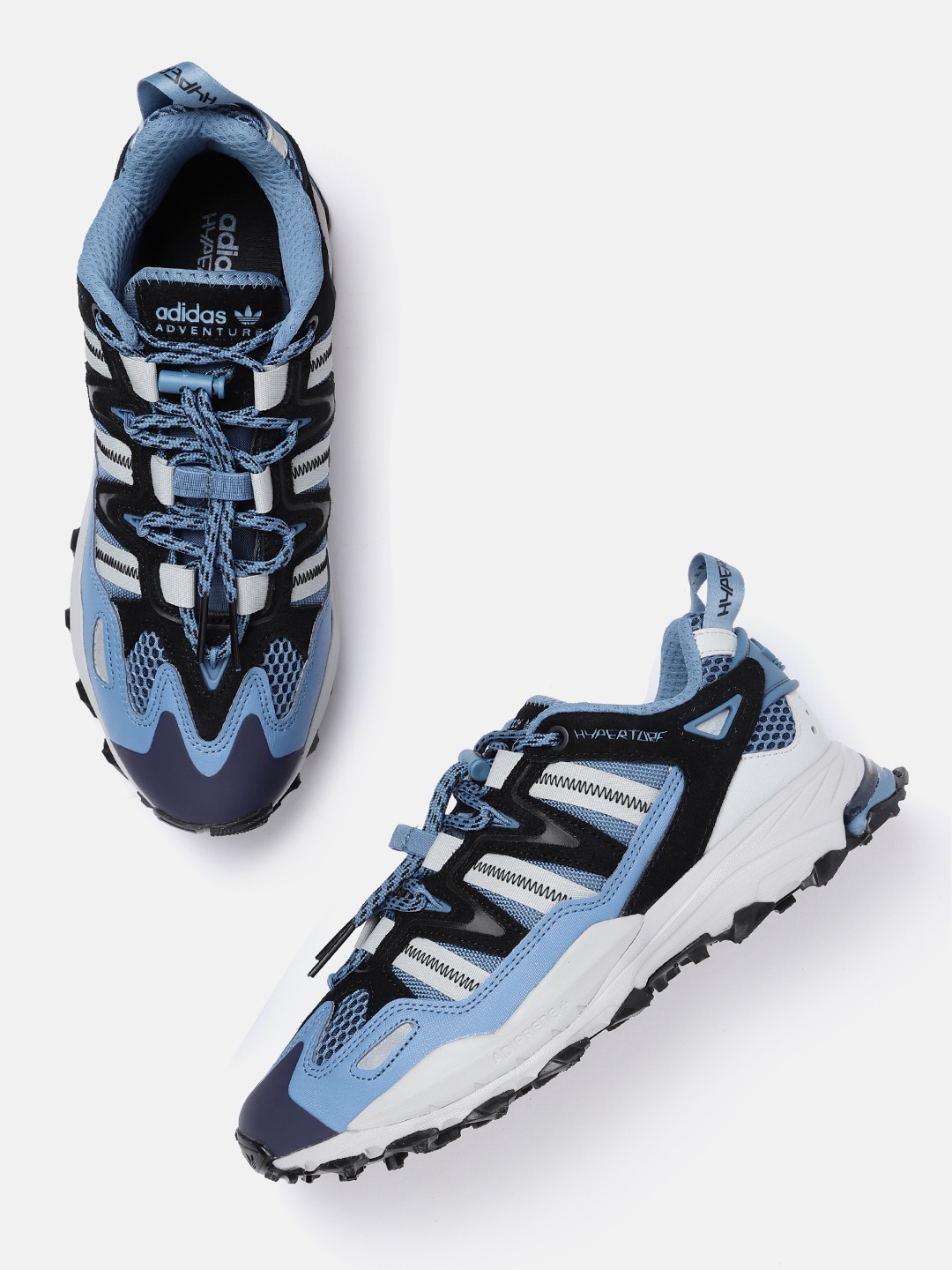 

ADIDAS Originals Men Blue & Black Hyperturf Adventure Sneakers