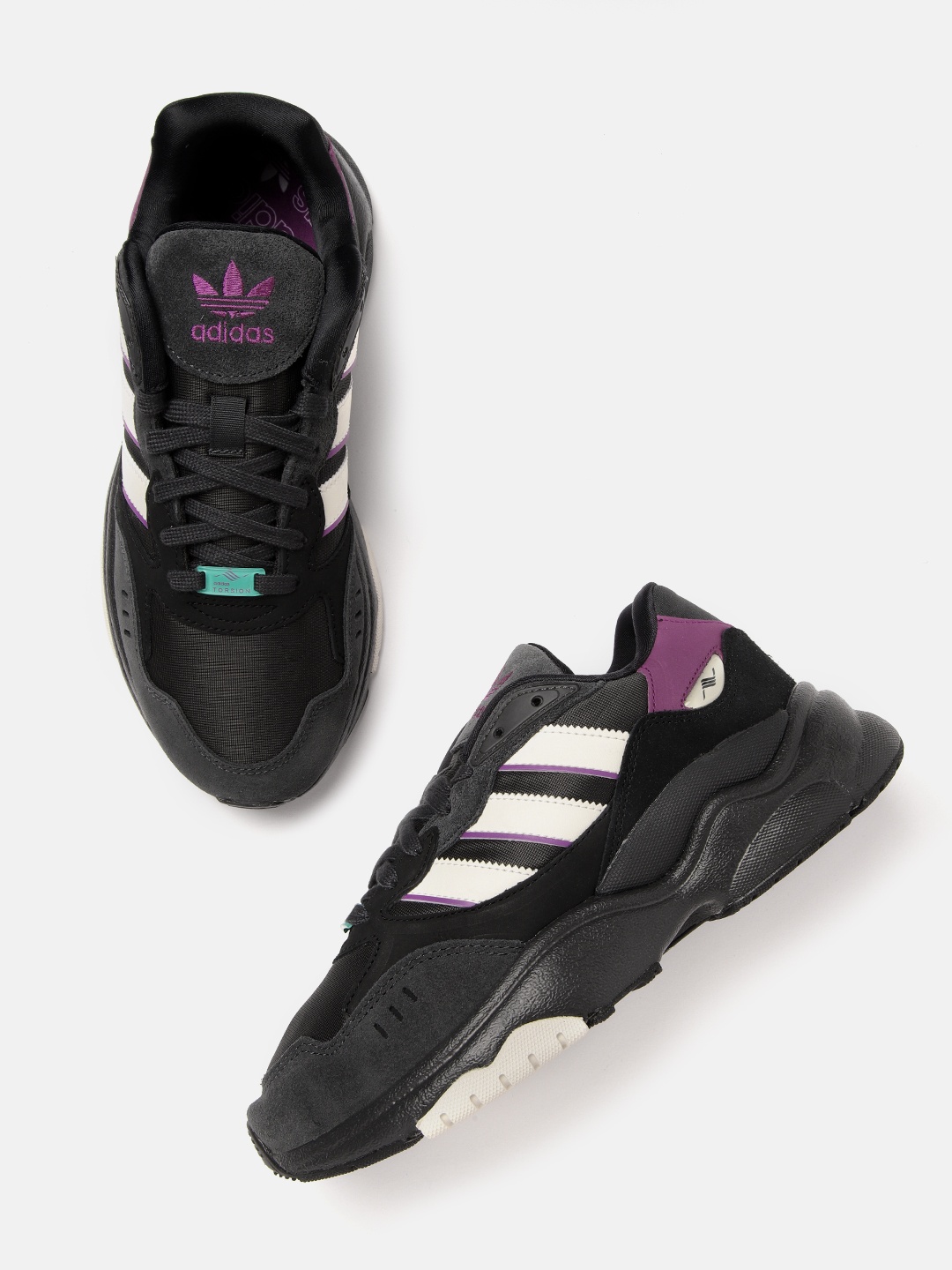 

ADIDAS Originals Men Black Retropy F90 Sneakers