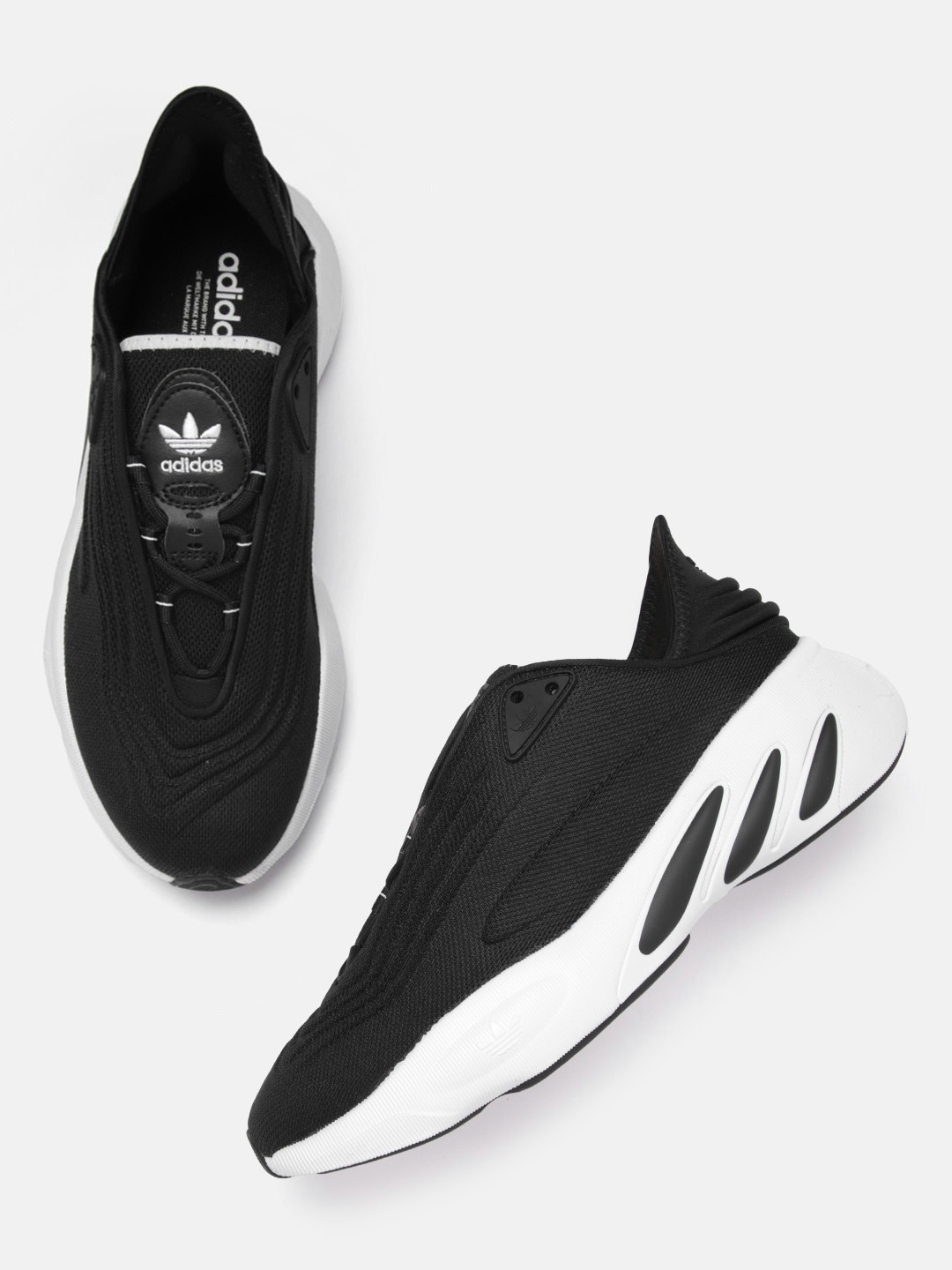

ADIDAS Originals Men Black Woven Design FomSolution Sneakers