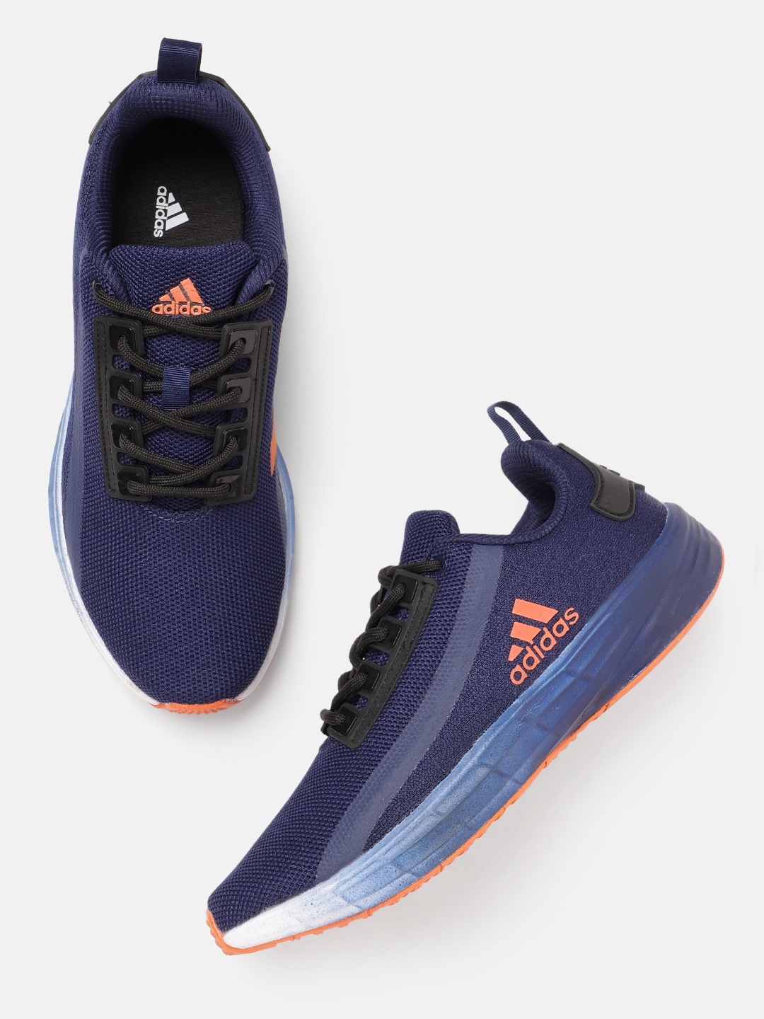 

ADIDAS Men Woven Design Gleamus Reflective Running Shoes, Navy blue