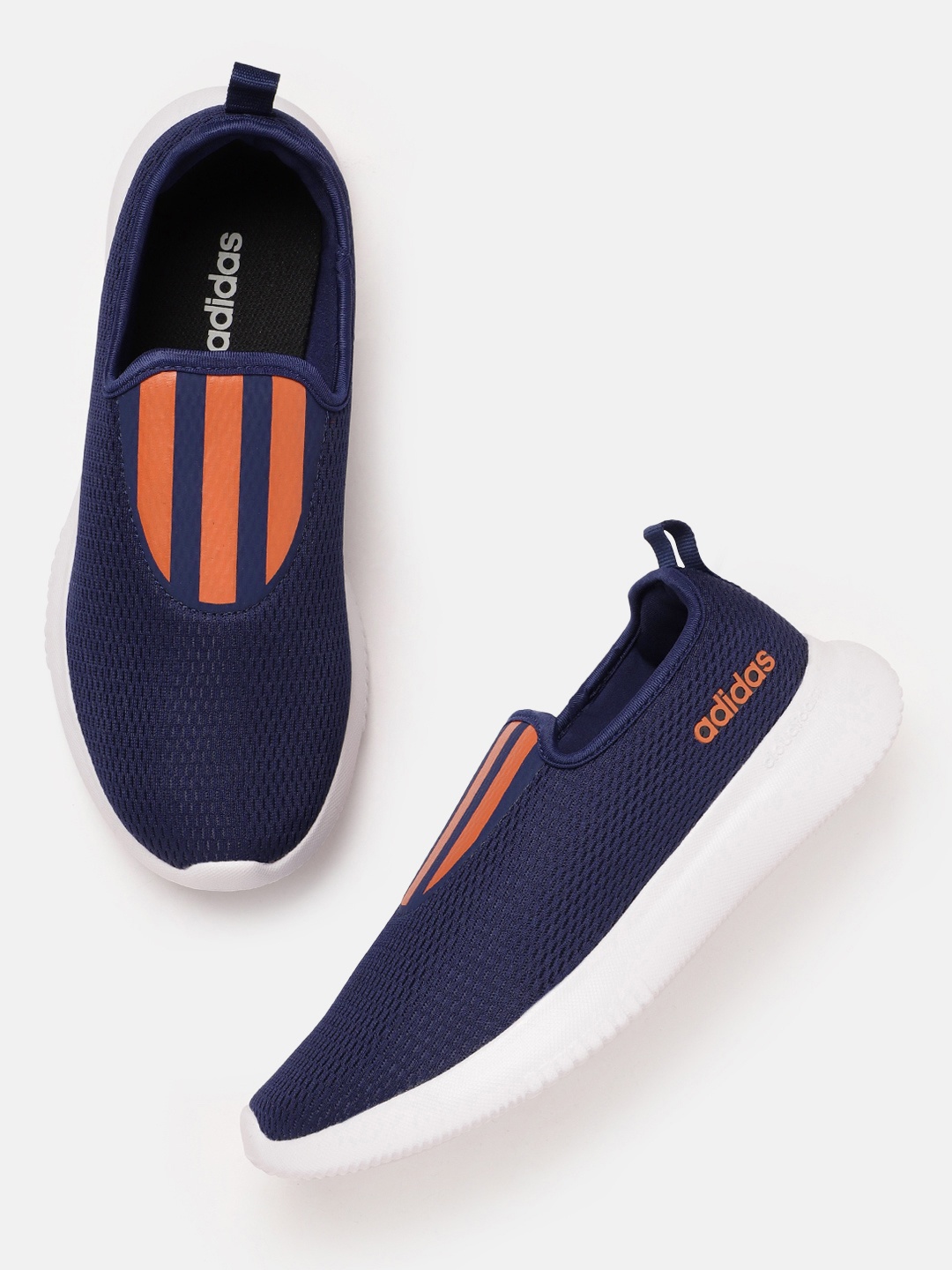

ADIDAS Men Woven Design Lucifo Walking Shoes, Navy blue