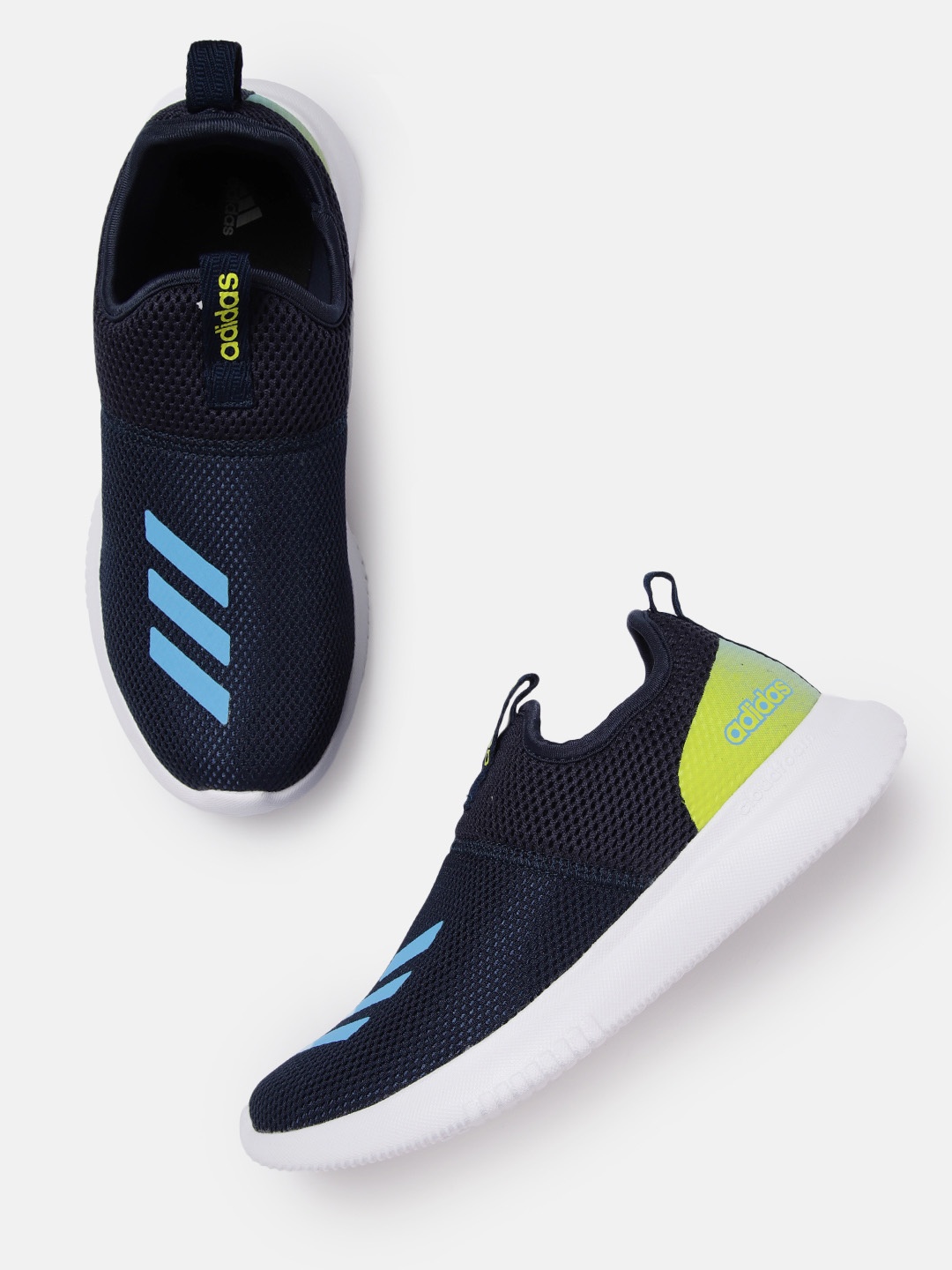 

ADIDAS Men Navy Blue Caleron Mesh Walking Shoes