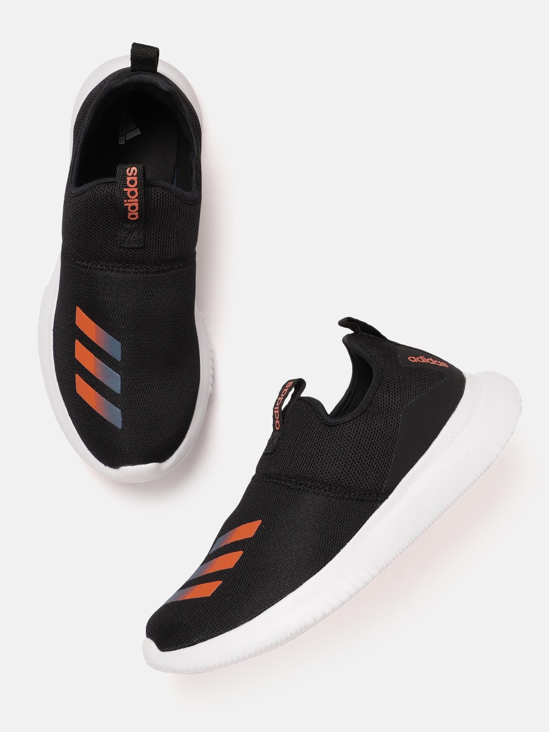 

ADIDAS Men Woven Design Tristo Walking Shoes, Black
