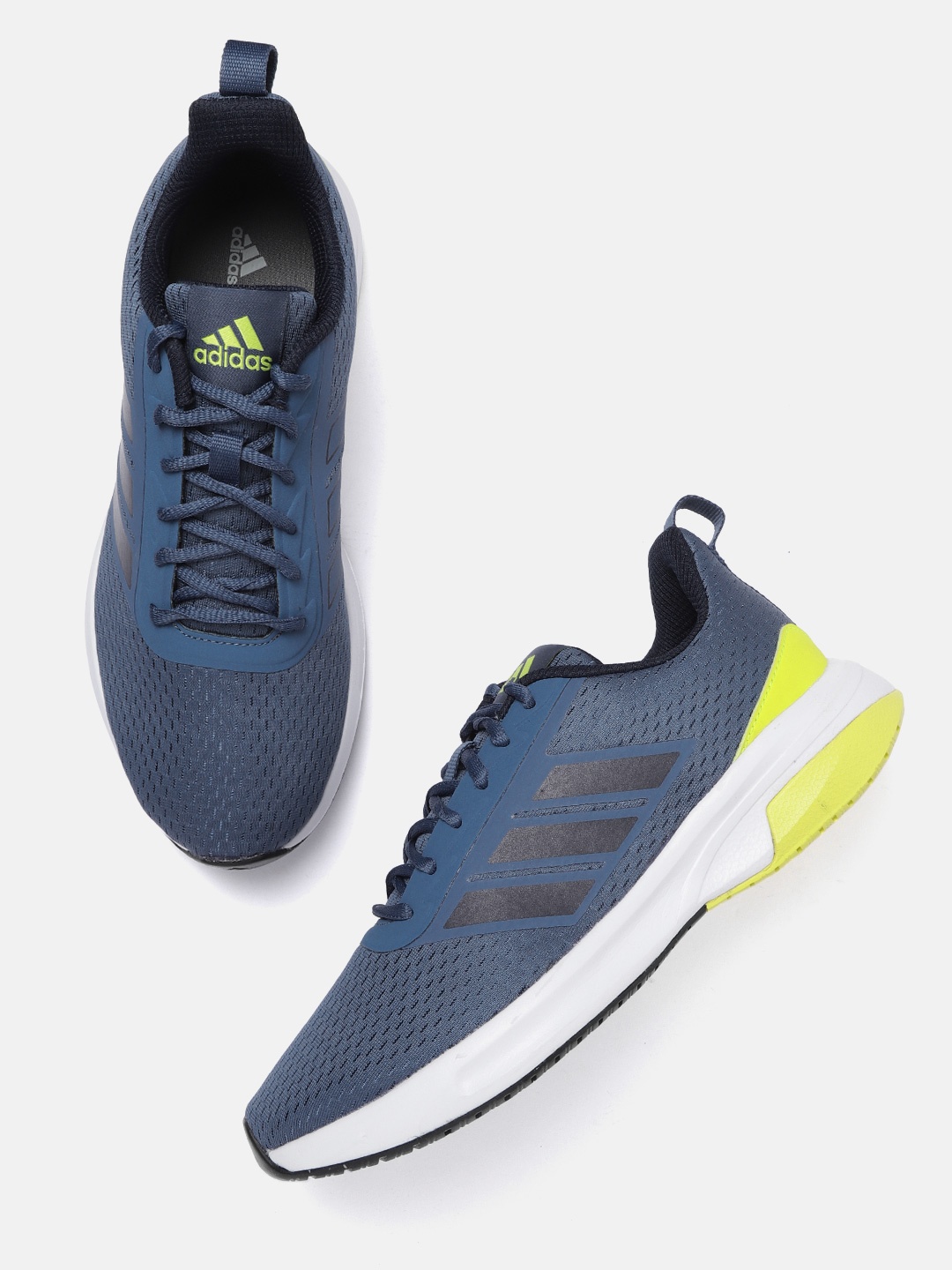 

ADIDAS Men Blue Woven Design Accelar Running Shoes
