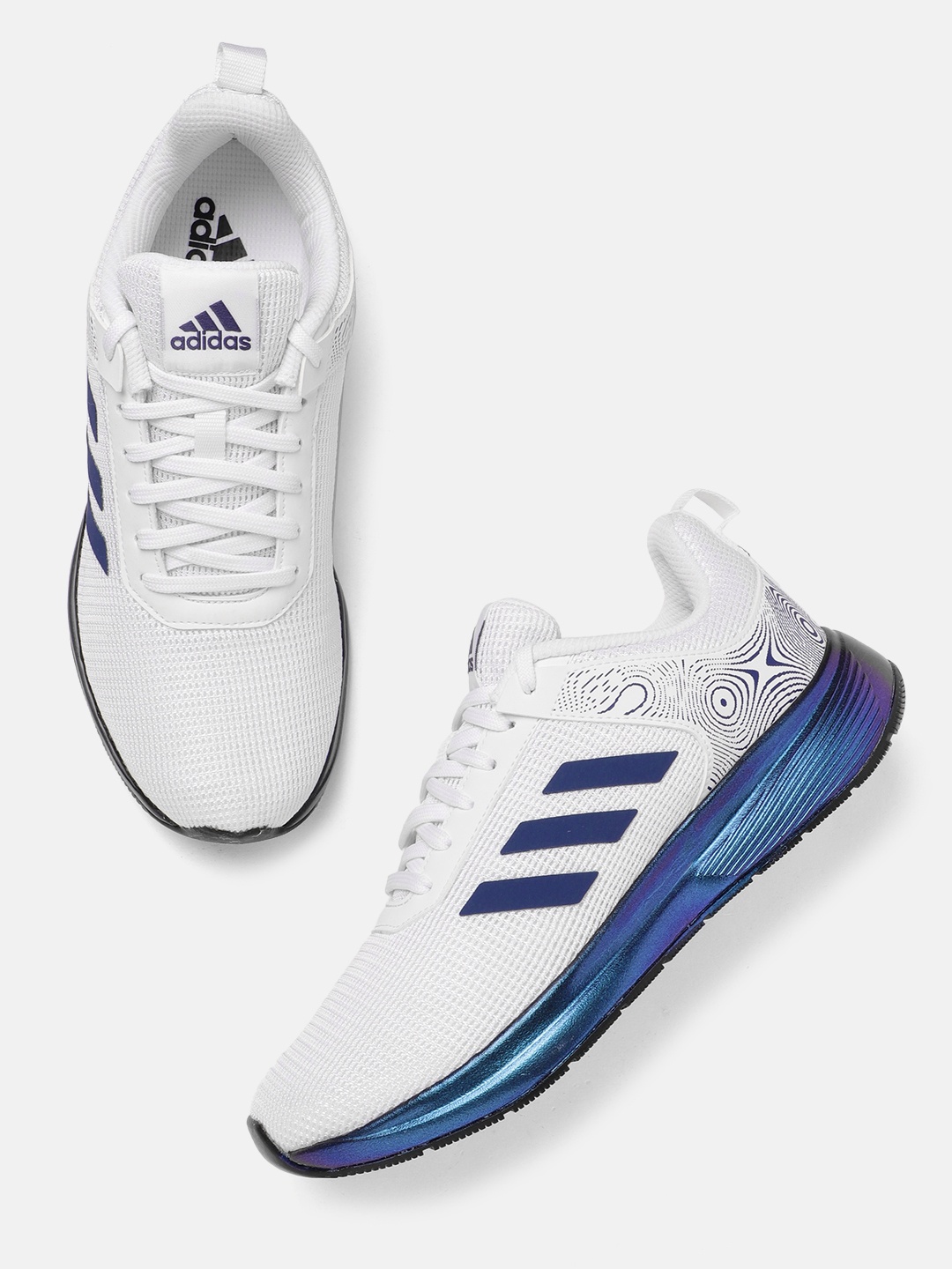 

ADIDAS Men White Running Shoes