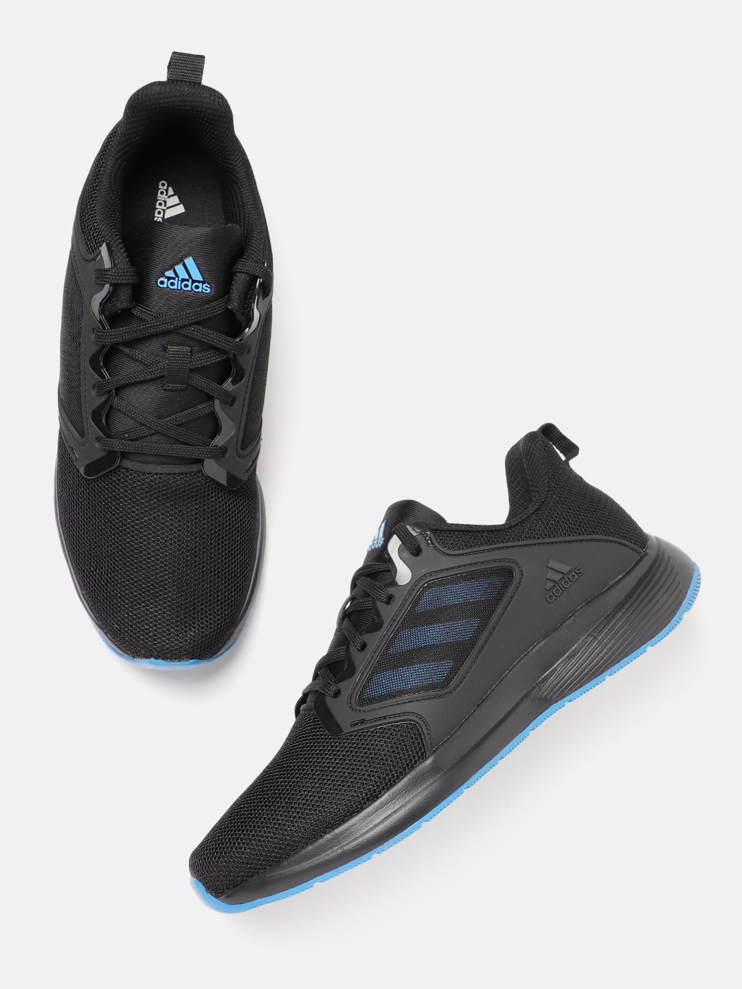 

ADIDAS Men ADISTEN Running Non-Marking Shoes, Black