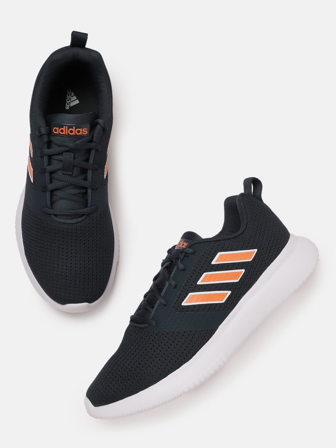 

ADIDAS Men Woven Design Fleecewalk Shoes, Navy blue