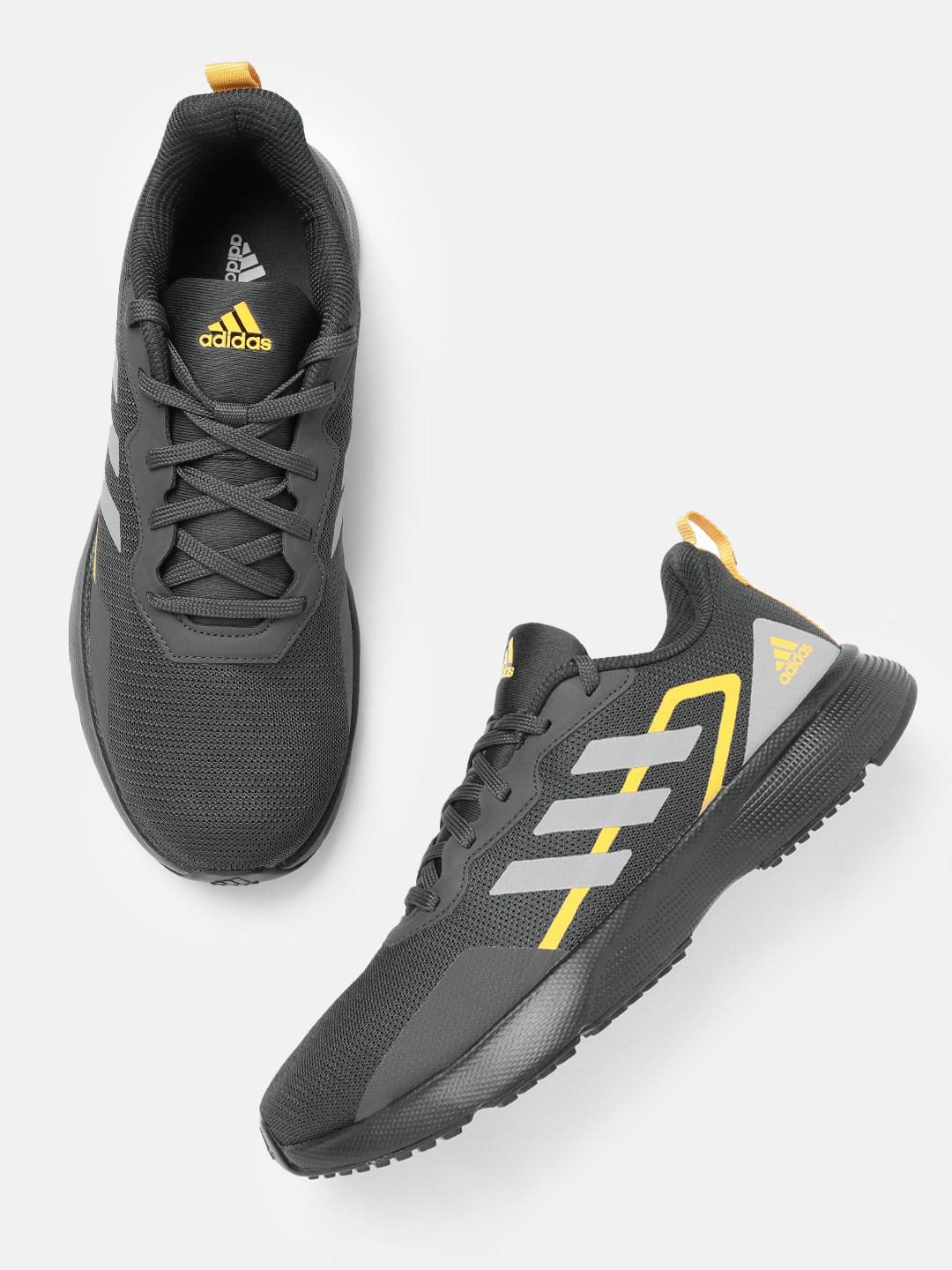 

ADIDAS Men Woven Design Adi Suave Running Shoes, Grey