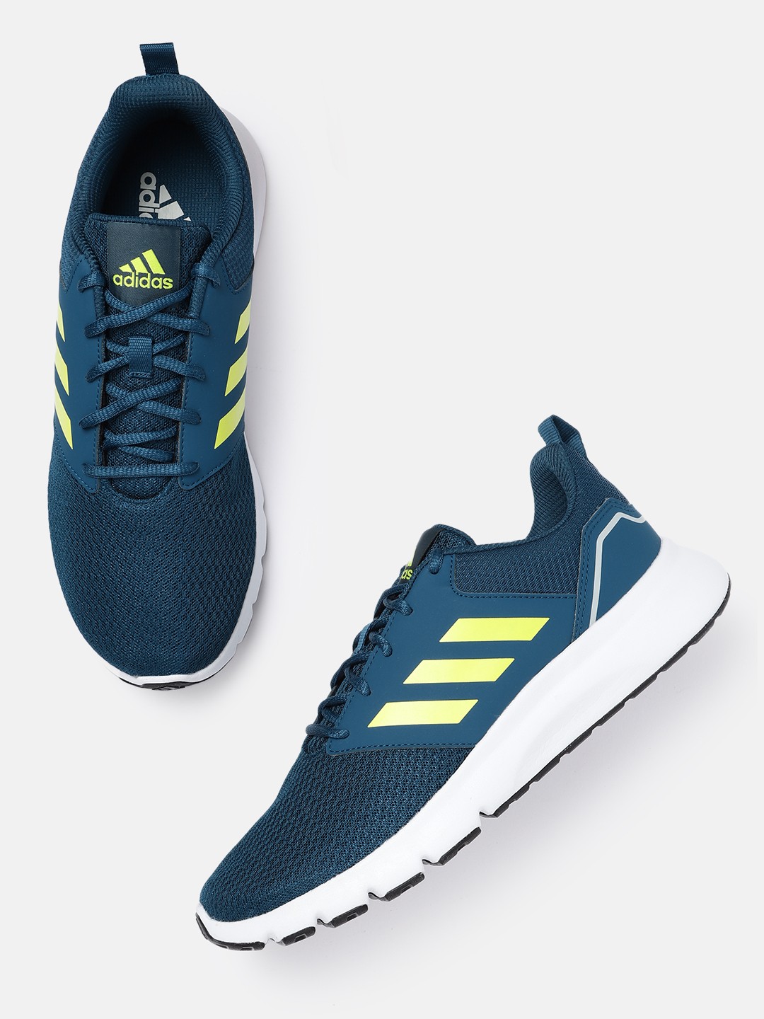 

ADIDAS Men Blue Solid Woven Design Axelate Running Shoes