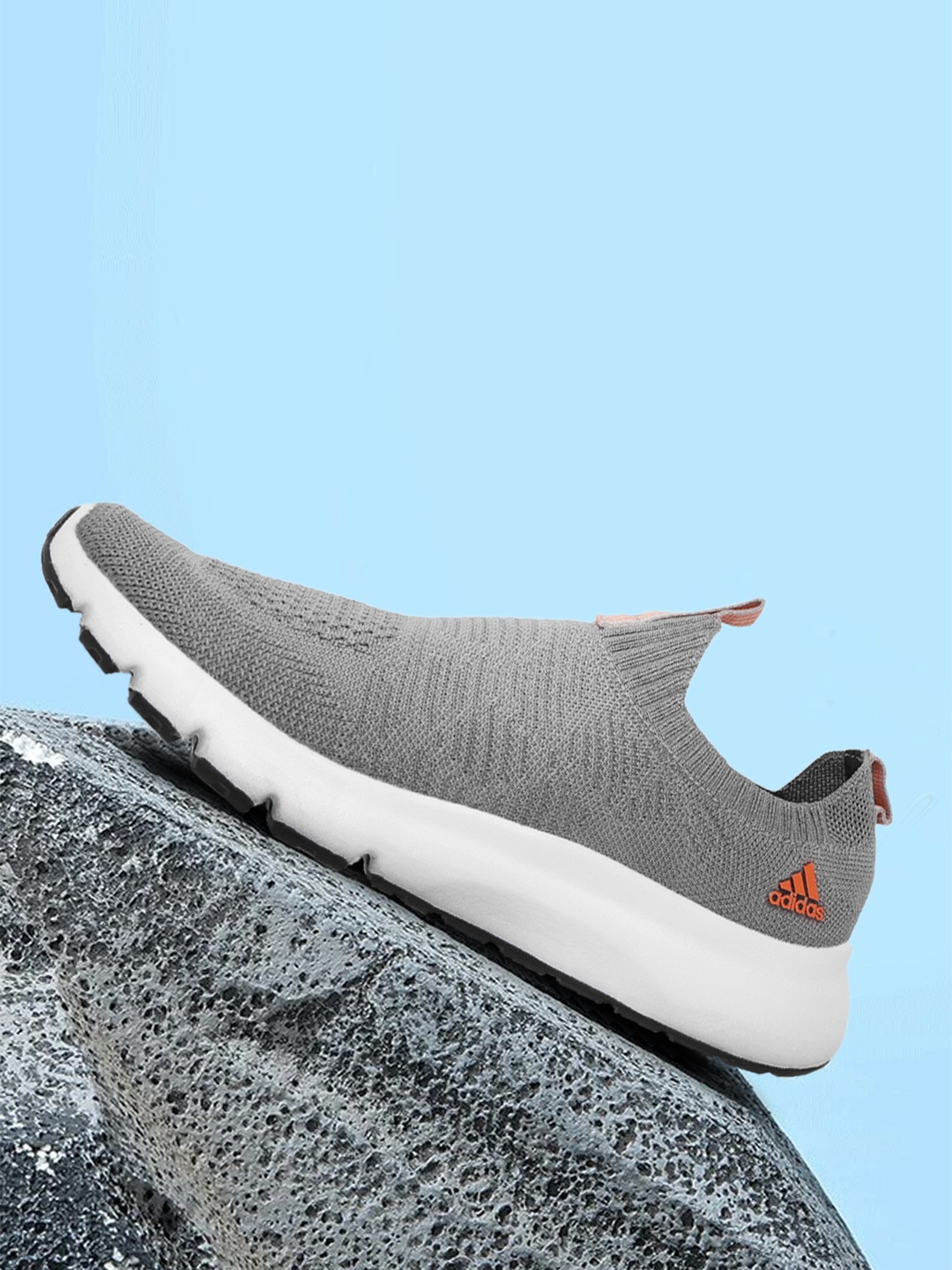 

ADIDAS Men Grey Woven Design SleetWalk Shoes