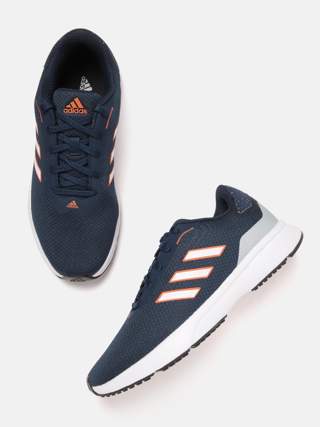

ADIDAS Men Woven Design Tacton Running Shoes, Navy blue