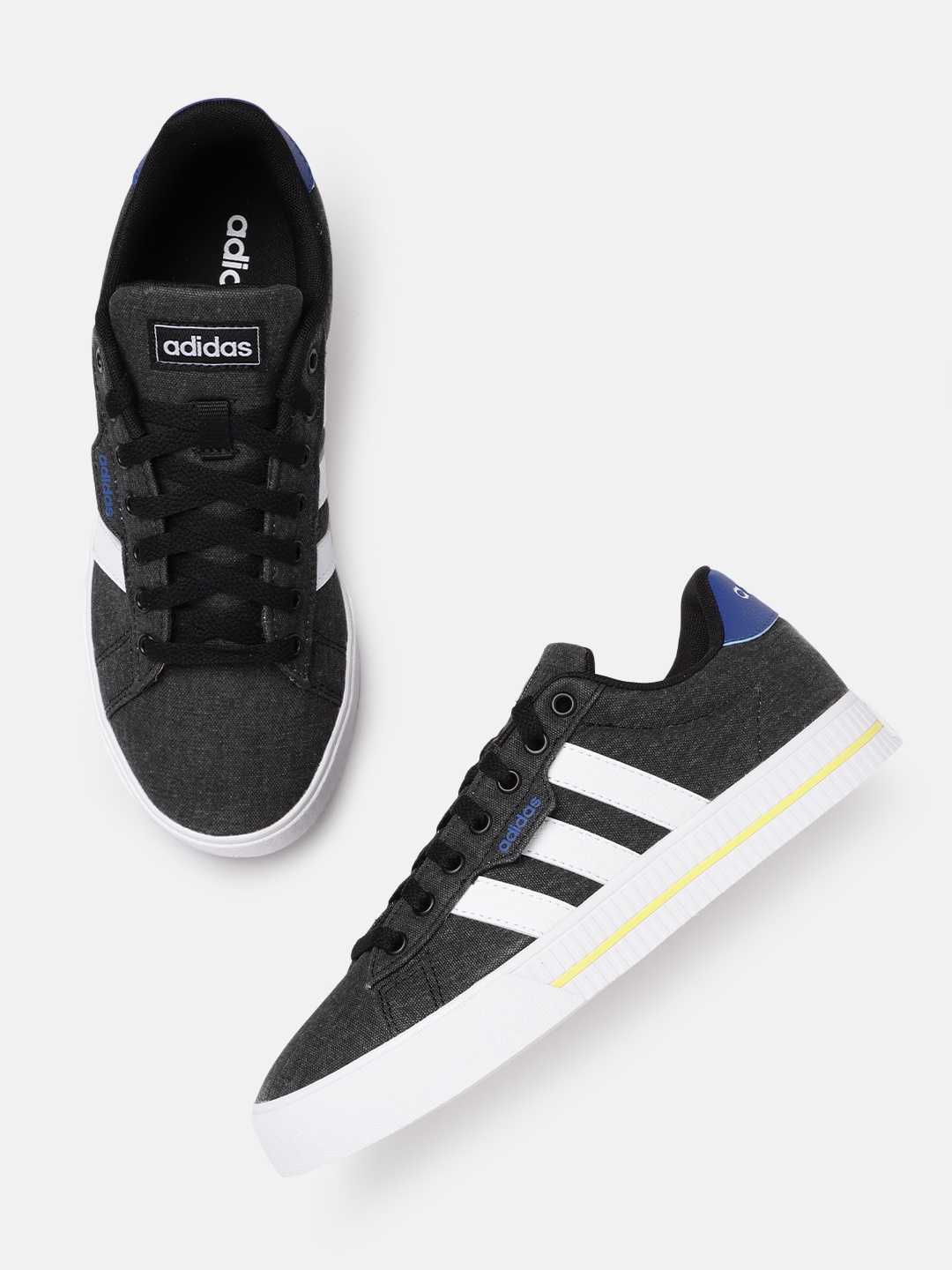 

ADIDAS Men Black Solid Daily 3.0 Skateboarding Shoes