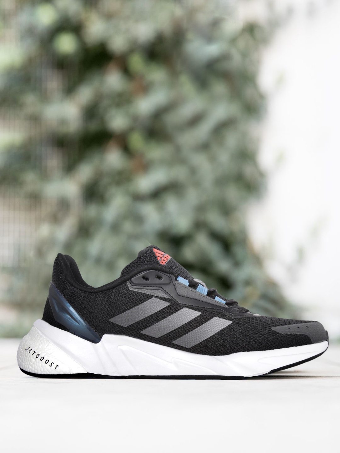 

ADIDAS Unisex Black & Grey Woven Design X9000L2 U Running Shoes