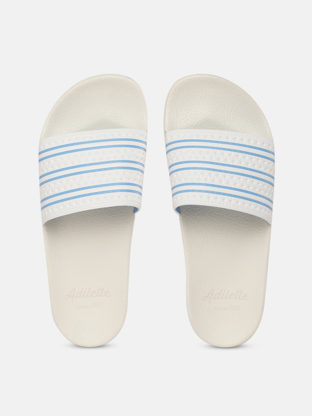 

ADIDAS Originals Men Striped Adilette Sliders, Blue