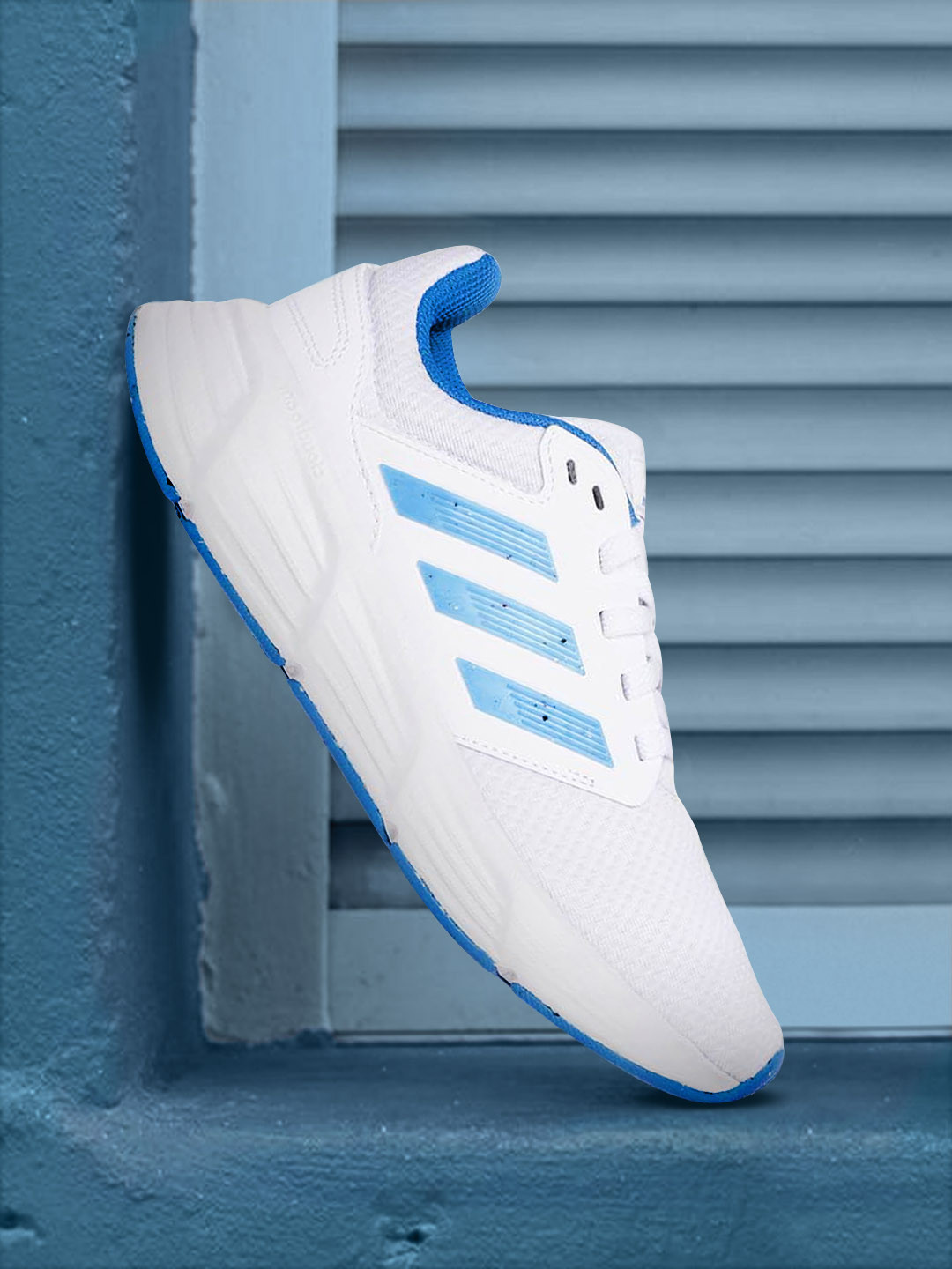 

ADIDAS Women White Woven Design Galaxy 6 Running Shoes