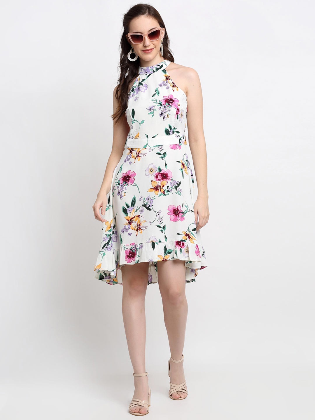 

DIVA WALK EXCLUSIVE White Floral Dress