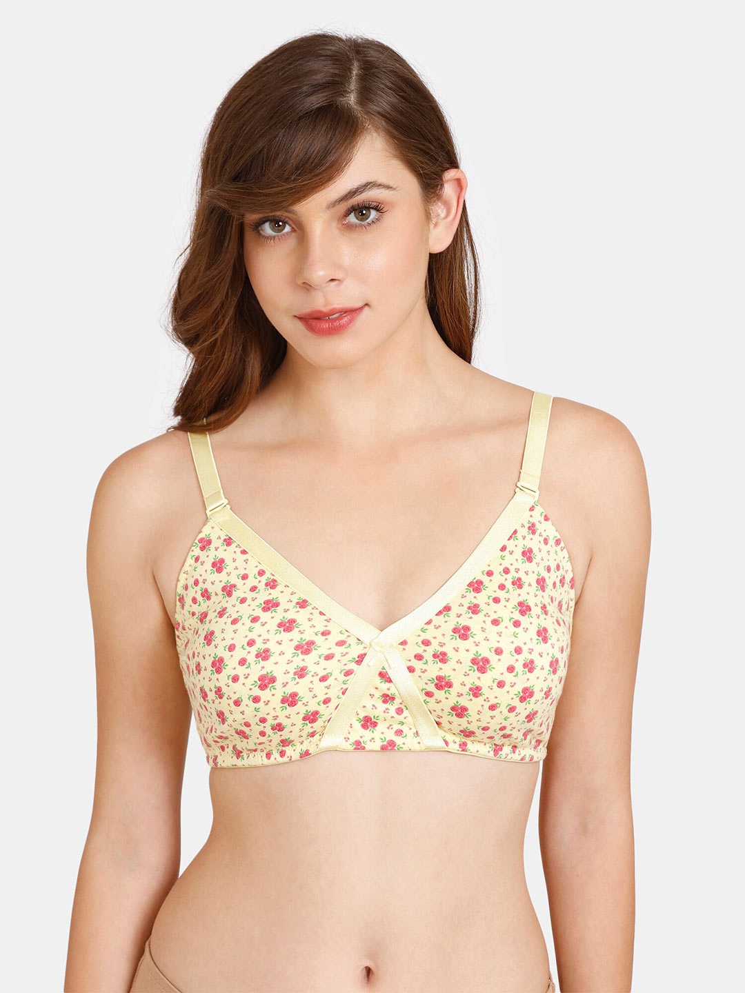 

Rosaline by Zivame Women Yellow Bra