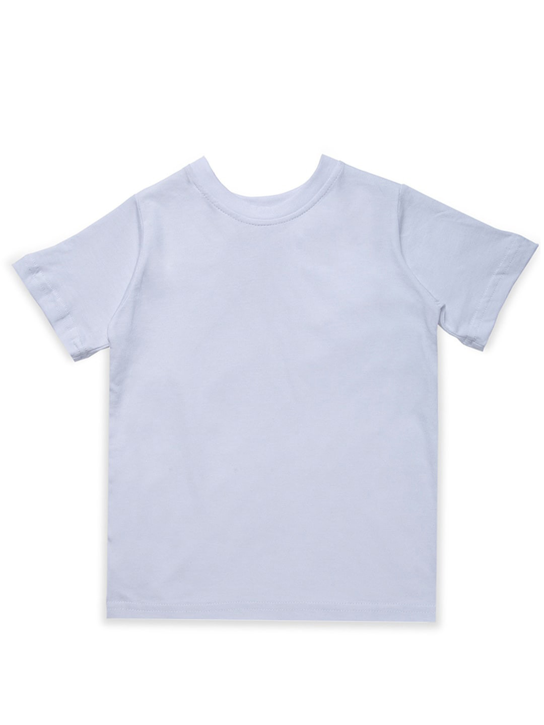 

KAVEE Boys White Bio Finish Cotton T-shirt