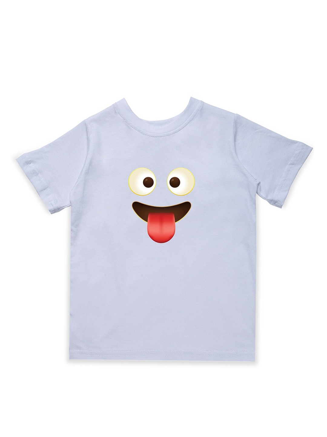 

KAVEE Boys White Printed Pure Cotton Bio Finish T-shirt