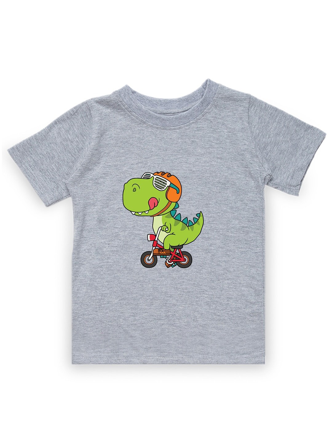 

KAVEE Boys Grey Printed Bio Finish T-shirt