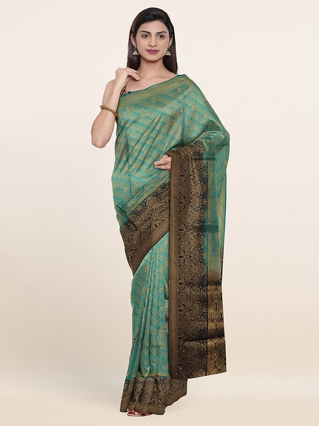 

Pothys Women Green Sarees