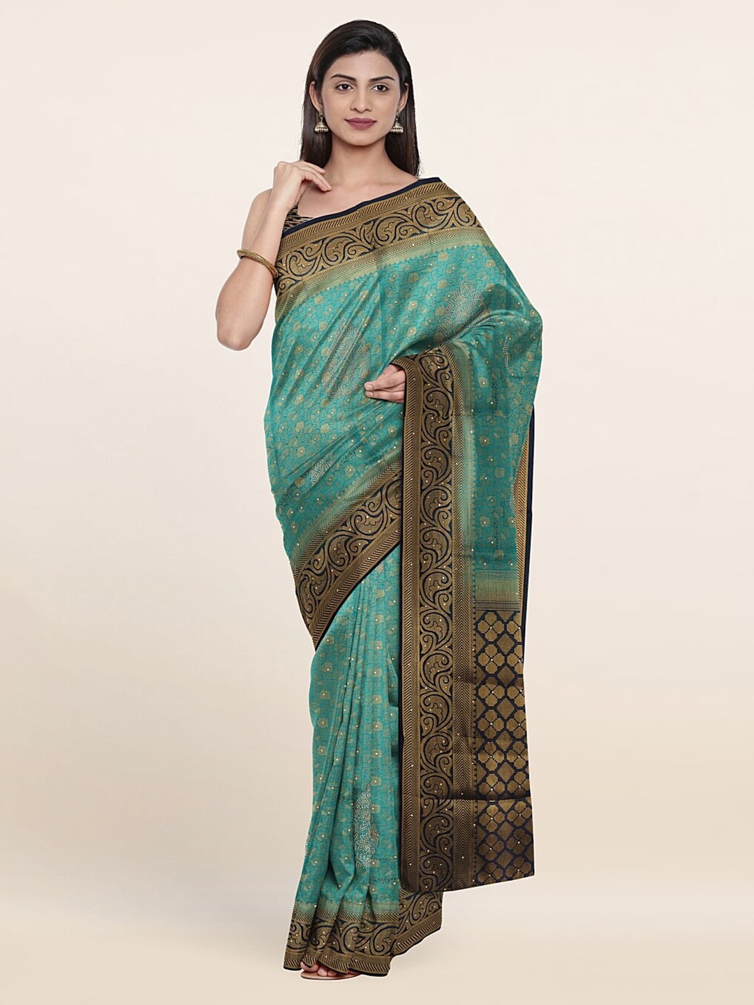 

Pothys Women Green Sarees