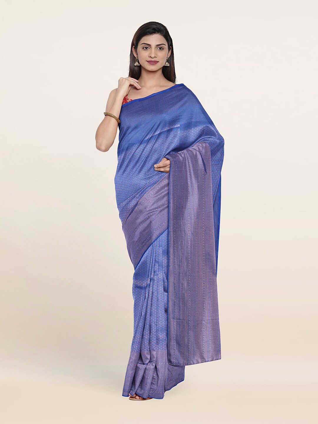 

Pothys Women Blue Sarees