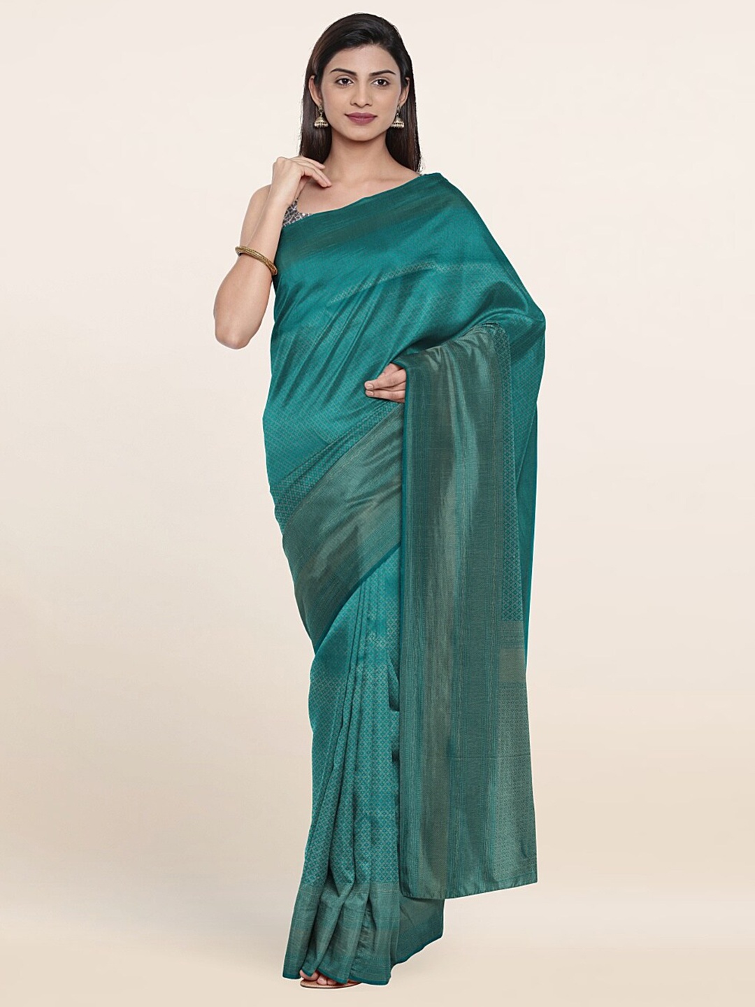 

Pothys Women Blue Sarees