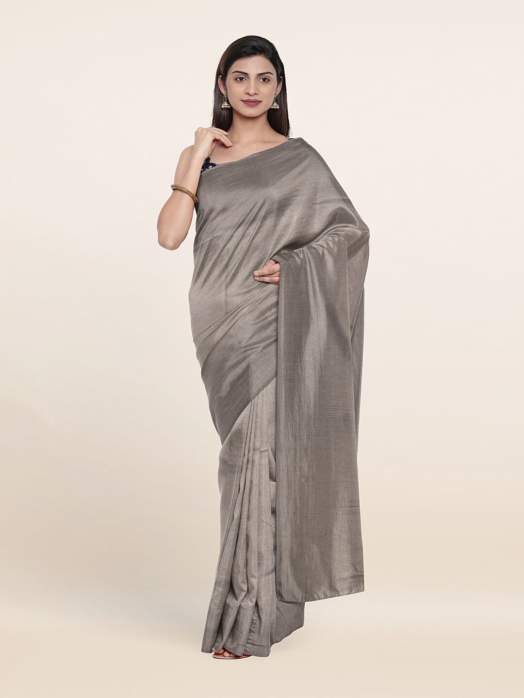 

Pothys Women Silver Sarees