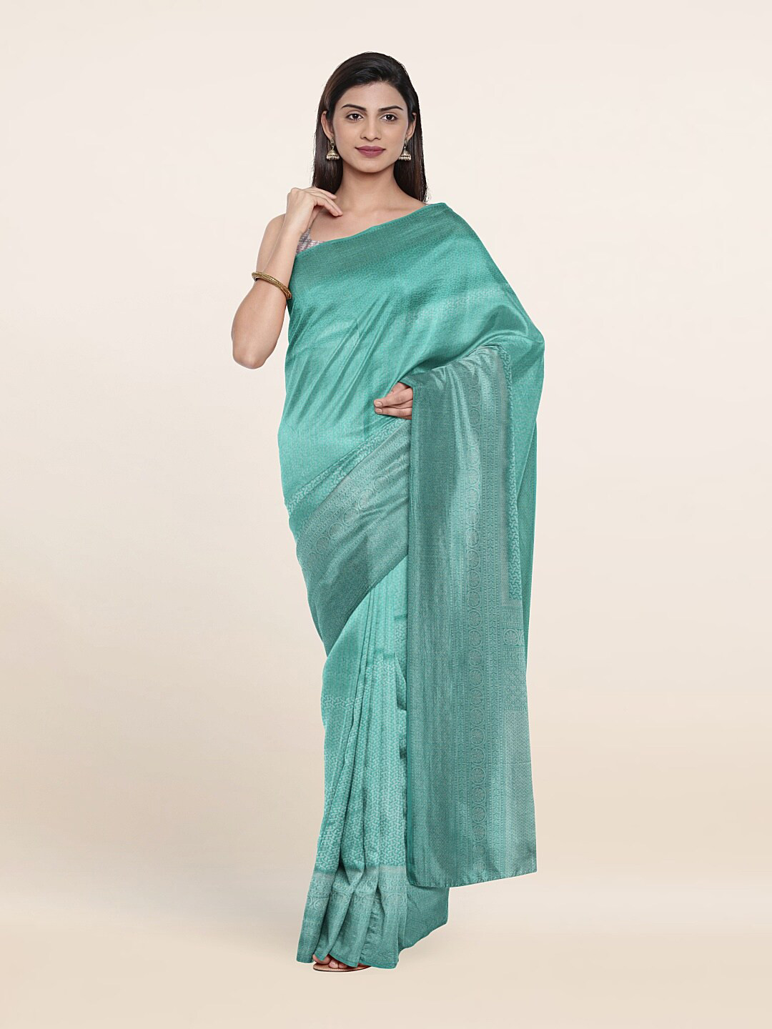 

Pothys Women Blue Sarees