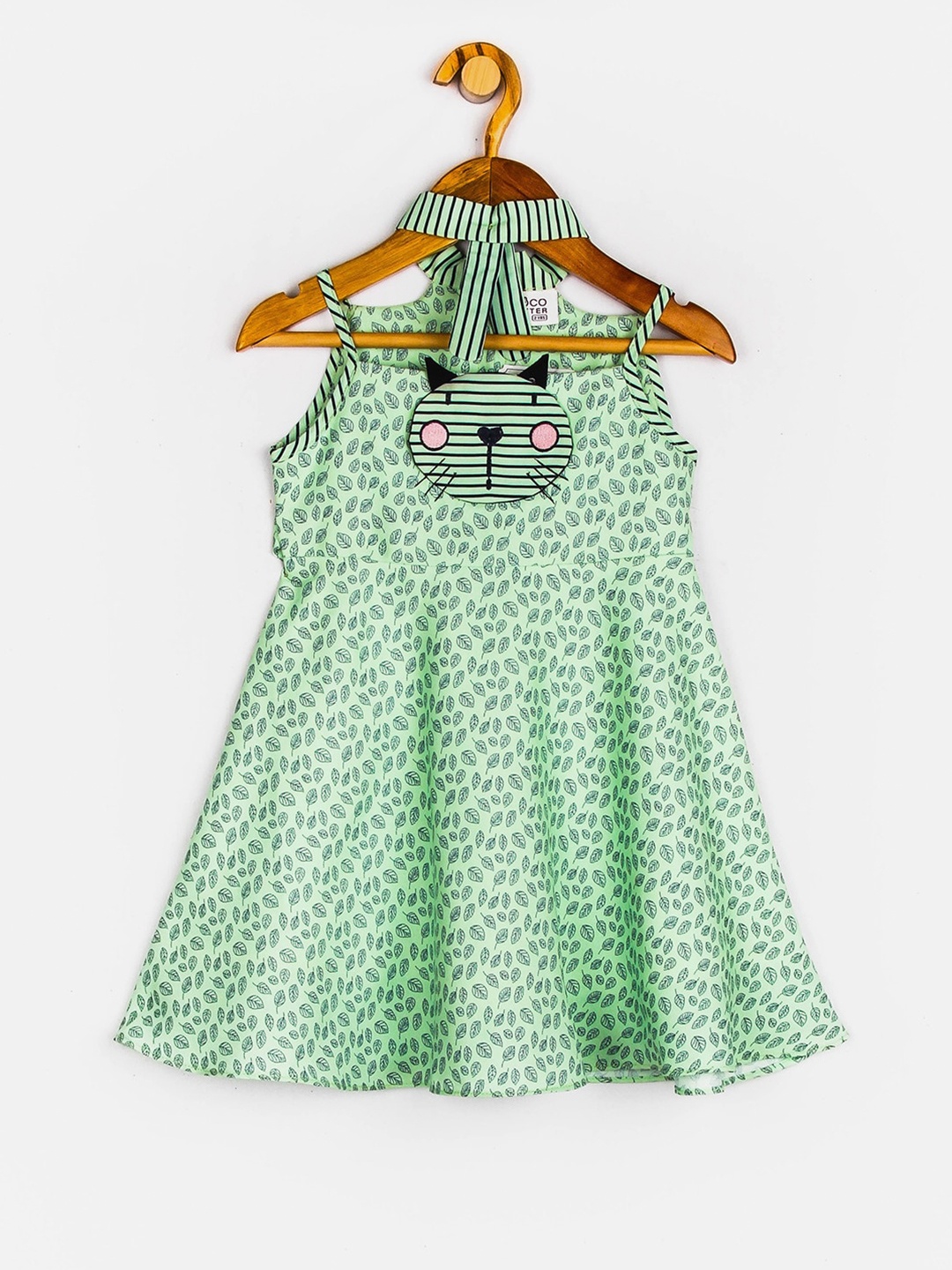 

Peppermint Green Floral Dress