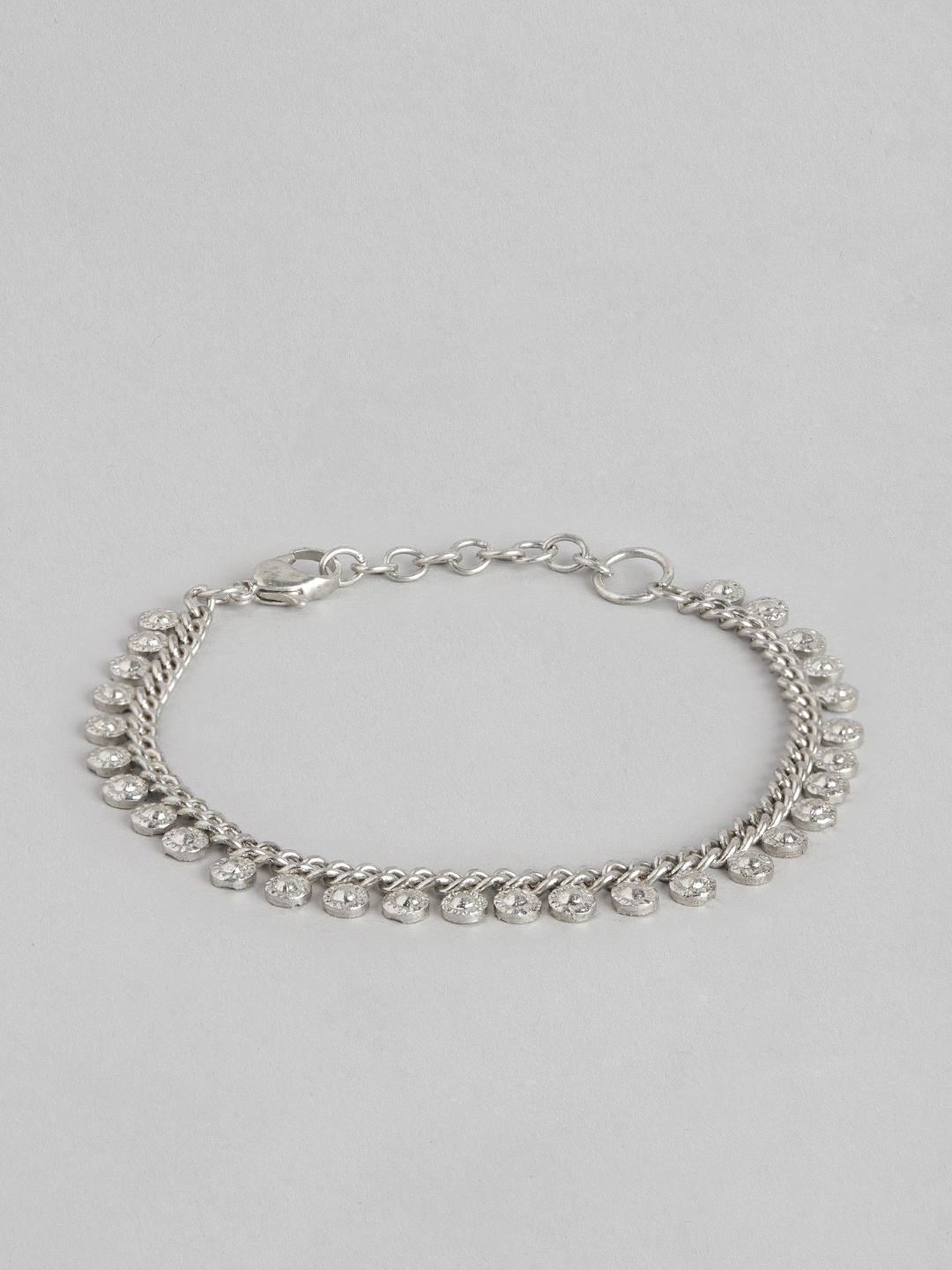 

RICHEERA Women Silver-Plated Wraparound Bracelet