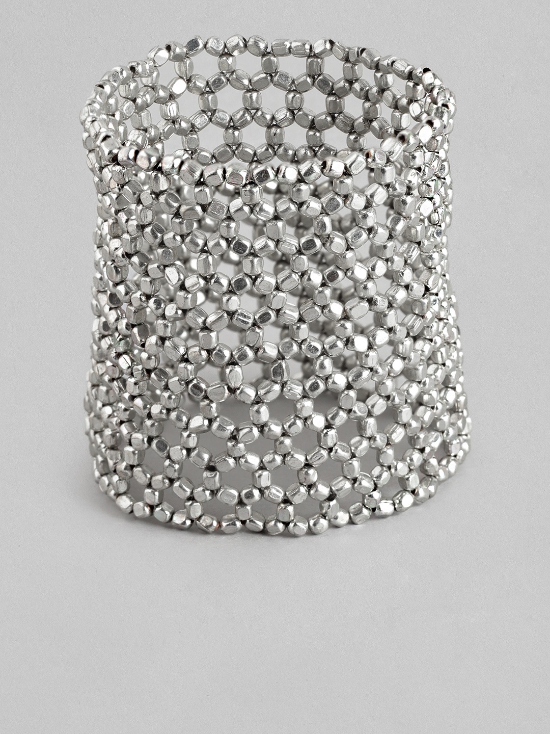 

RICHEERA Women Silver-Plated Elasticated Bracelet