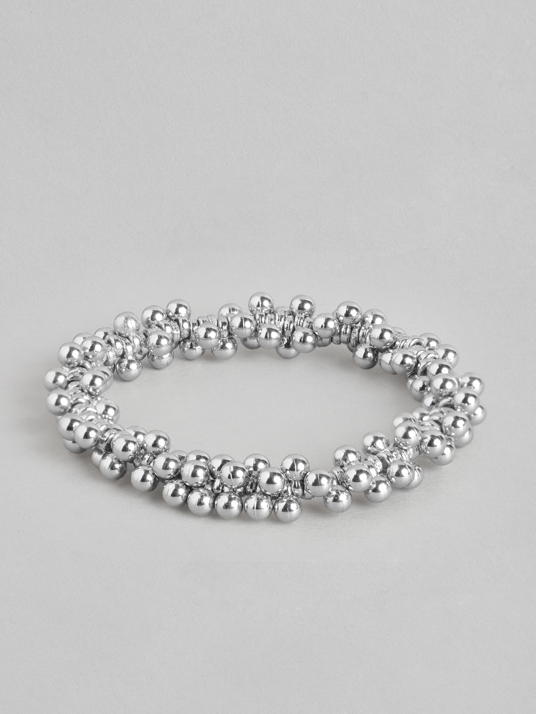 

RICHEERA Women Silver-Plated Elasticated Bracelet
