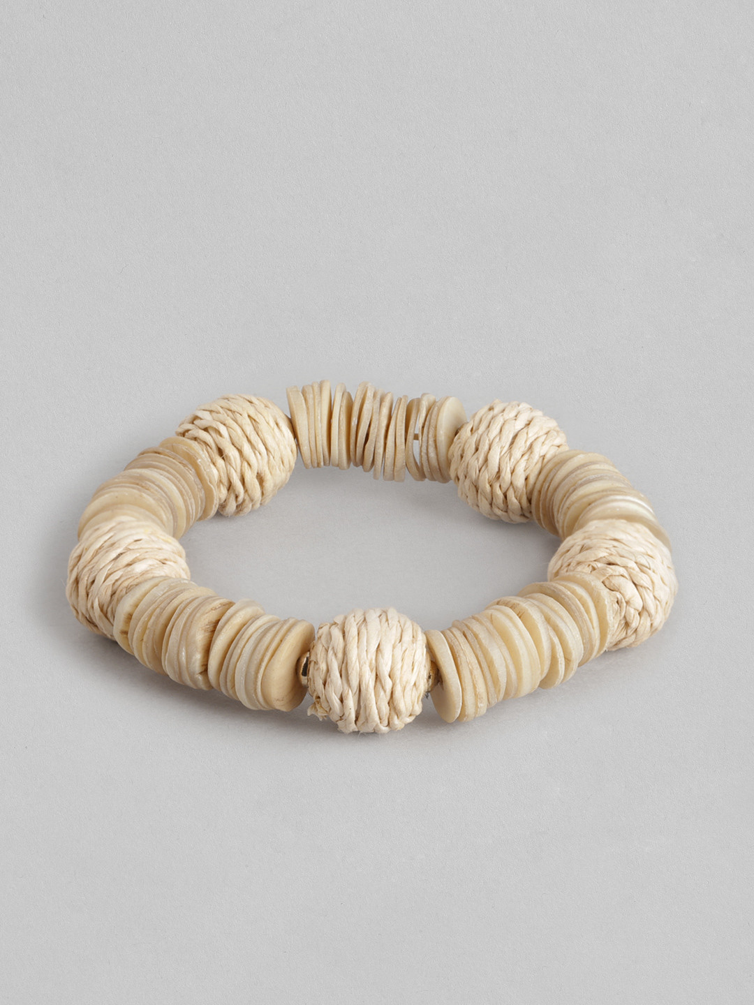 

RICHEERA Women Beige Elasticated Bracelet