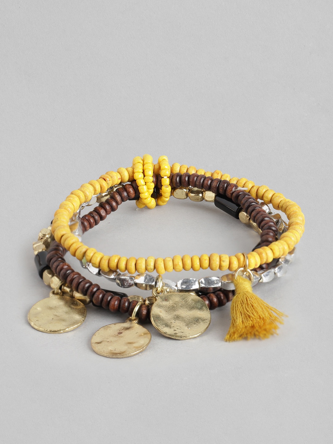 

RICHEERA Women Gold-Plated & Yellow Armlet Bracelet